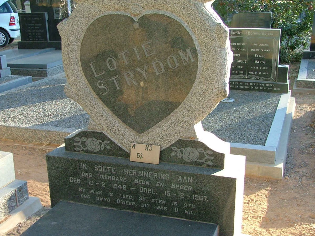 STRYDOM Lotie 1946-1967