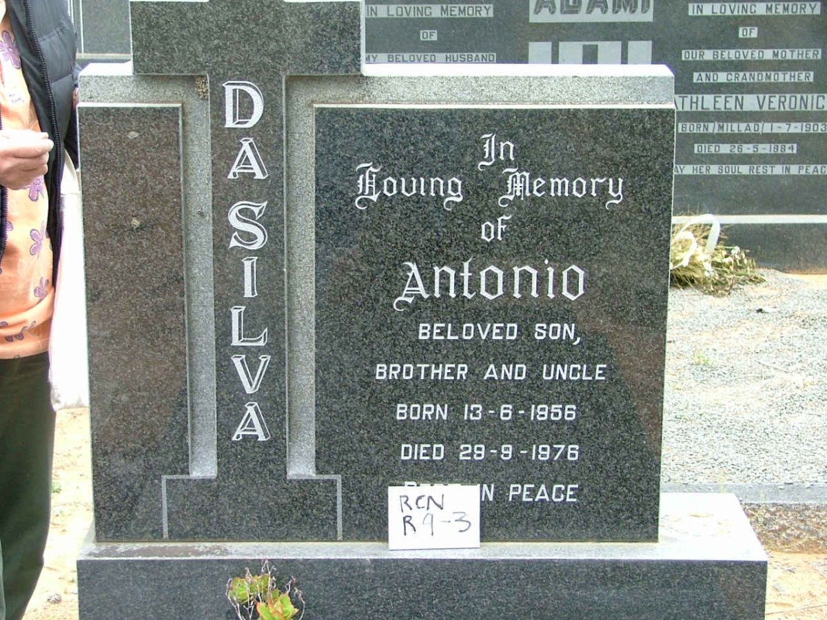 SILVA Antonio, da 1956-1976