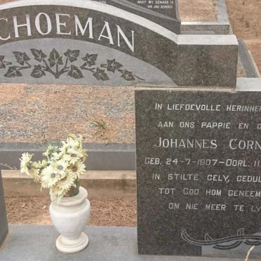 SCHOEMAN Johannes Cornelis 1907-1978 &amp; Sara H.M. MEYER 1915-1979