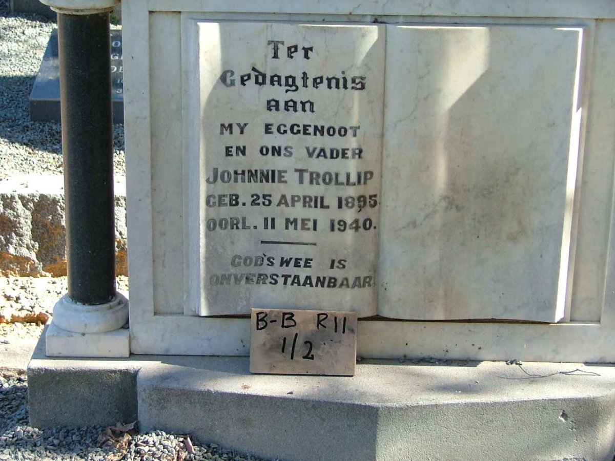 TROLLIP Johnnie 1895-1940