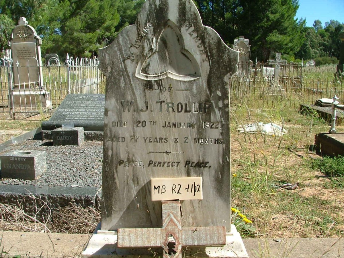 TROLLIP W.J. -1922