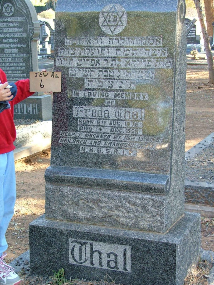 THAL Freda 1876-1958