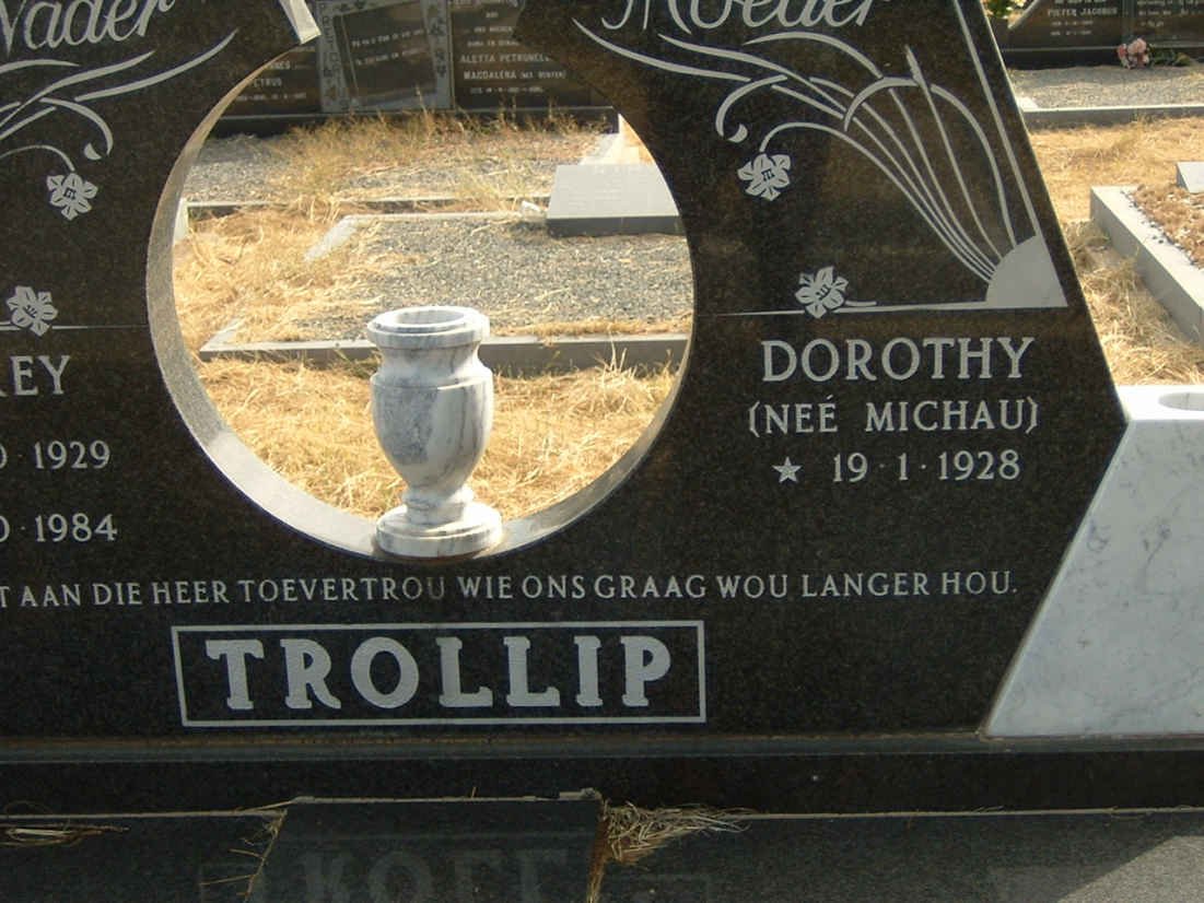 TROLLIP Aubrey 1929-1984 &amp; Dorothy MICHAU 1928-