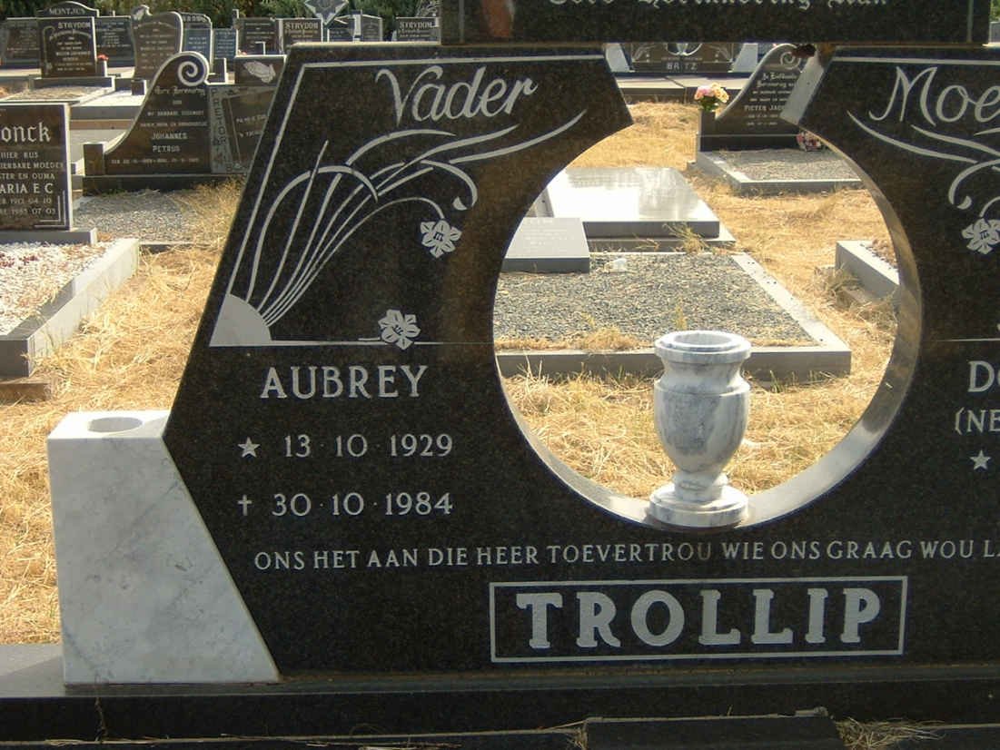 TROLLIP Aubrey 1929-1984 &amp; Dorothy MICHAU 1928-