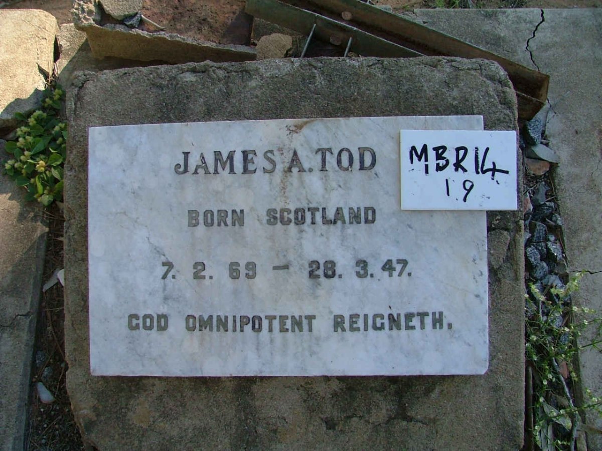 TOD James A. 1869-1947