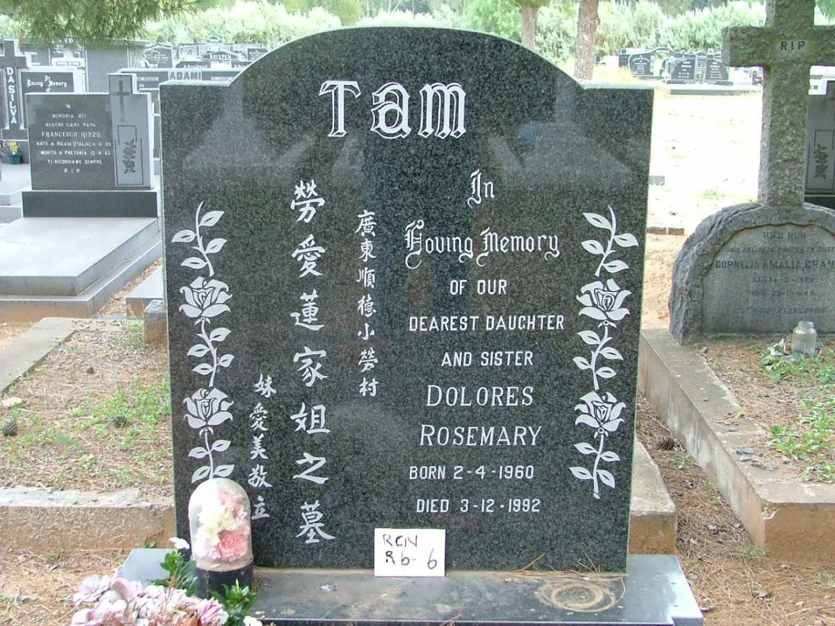 TAM Dolores Rosemary 1960-1992