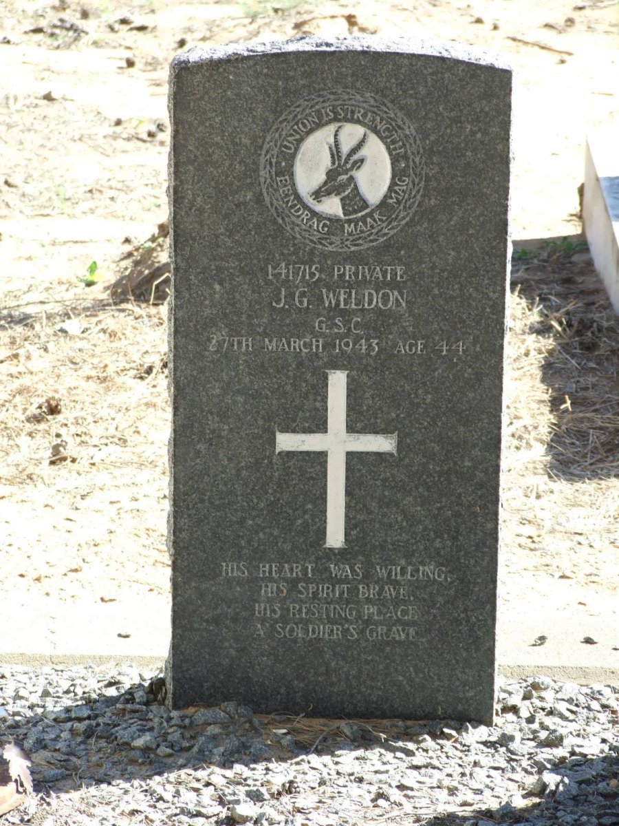 WELDON J.G. -1943