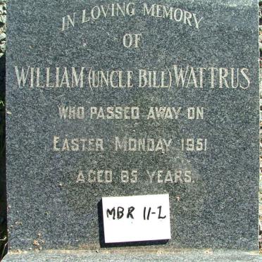 WATTRUS William -1951