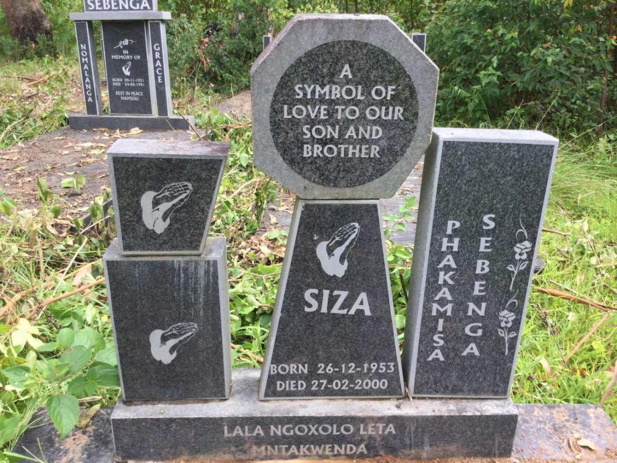 PHAKAMISA Siza Sebenga 1953-2000