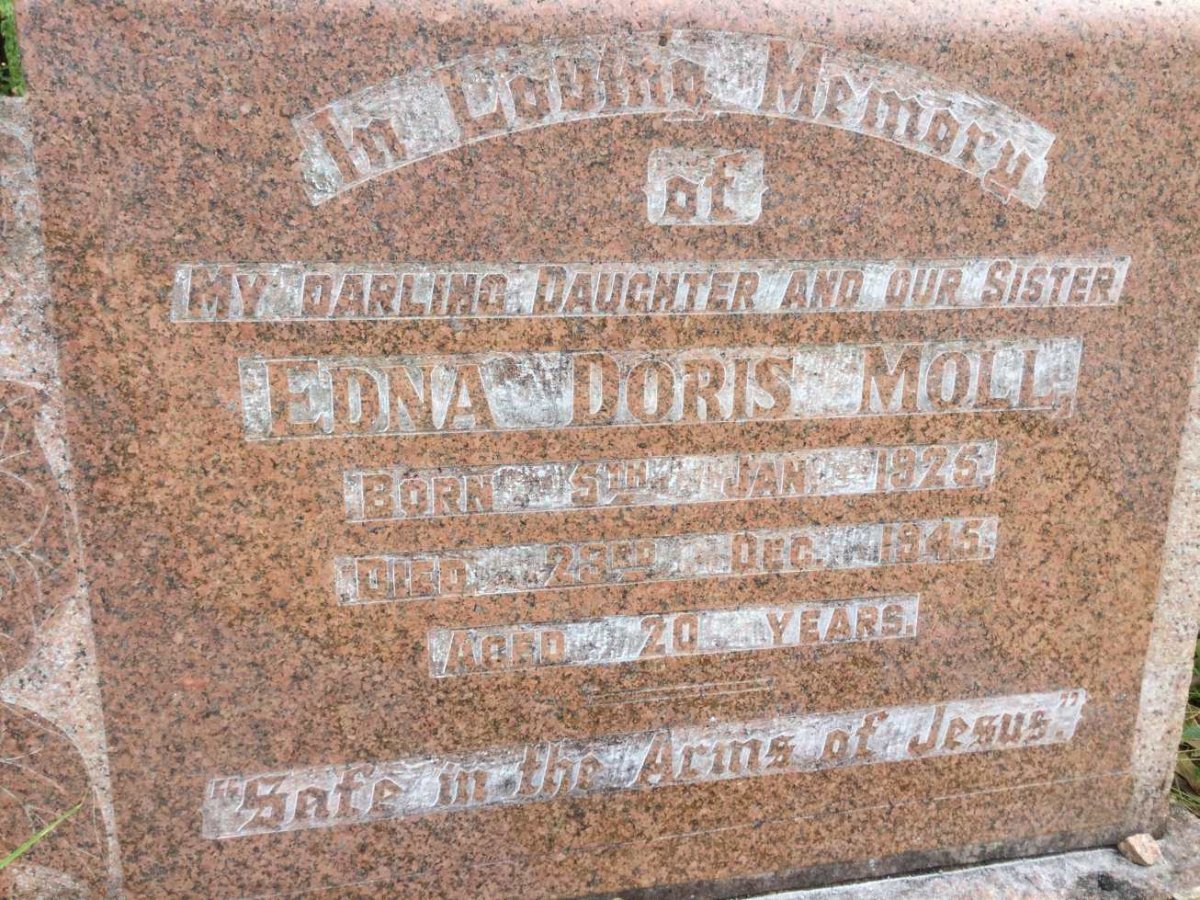 MOLL Edna Doris 1925-1945