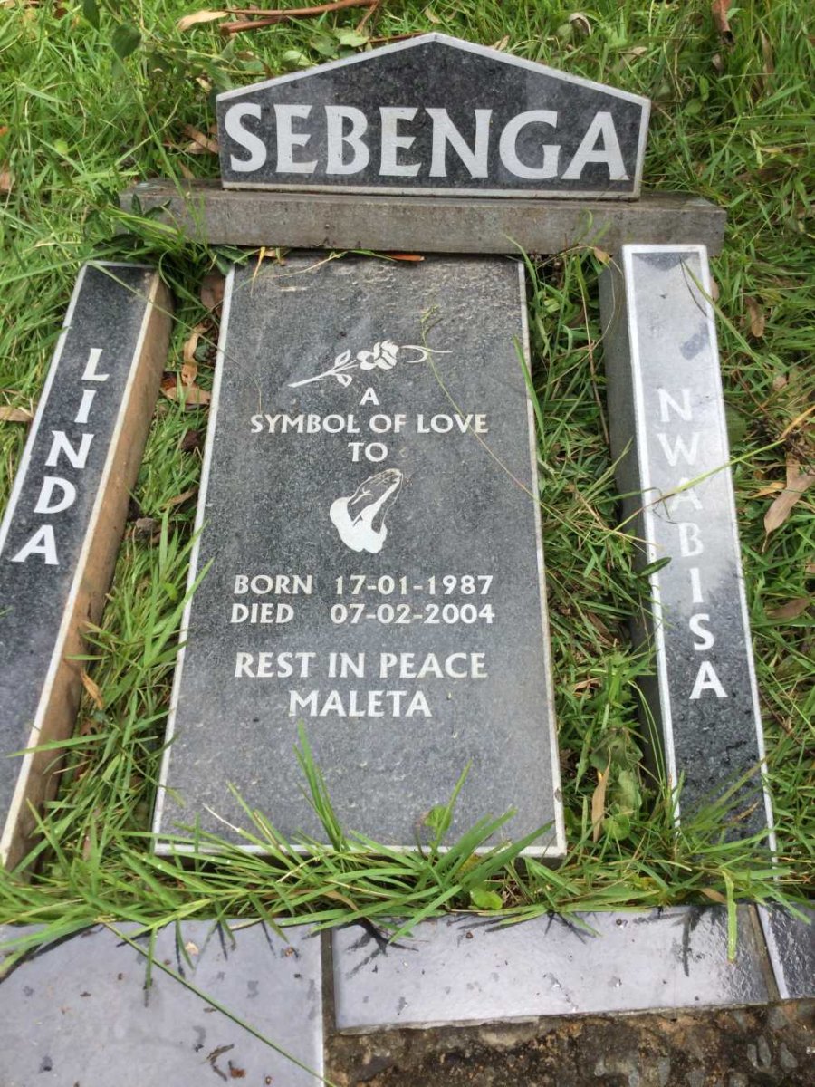 SEBENGA Linda Nwabisa 1987-2004