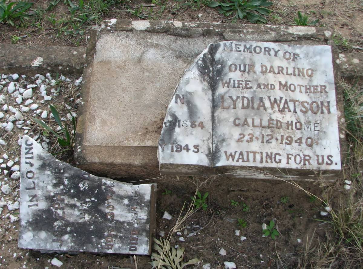 WATSON Joseph ? 1864-1945 &amp; Lydia -1940