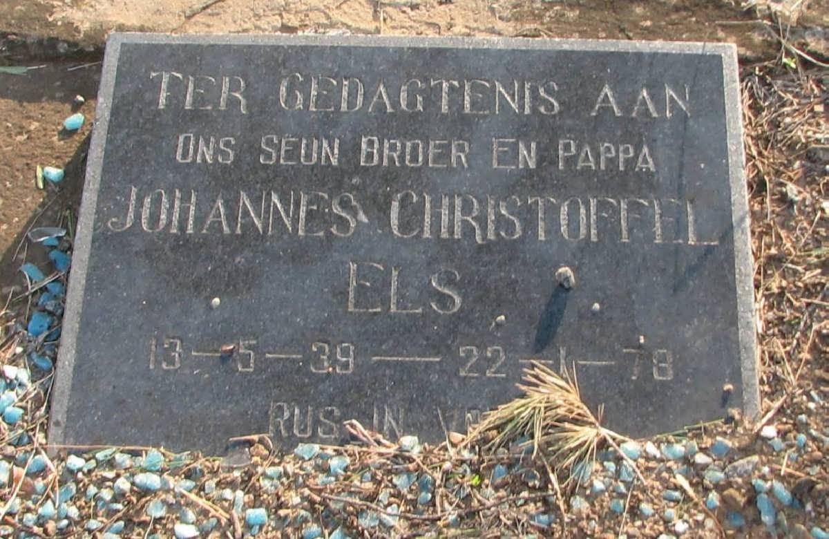 ELS Johannes Christoffel 1939-1978