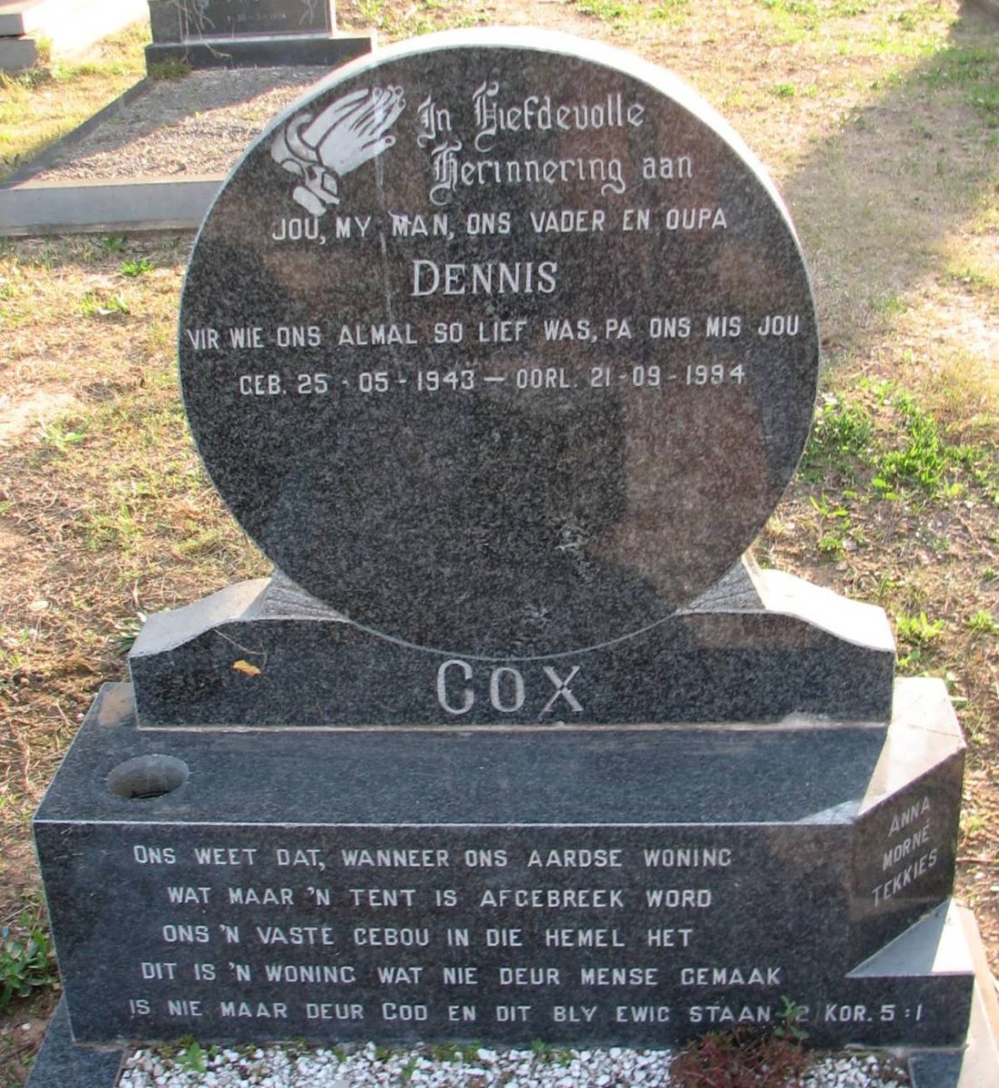COX Dennis 1943-1994