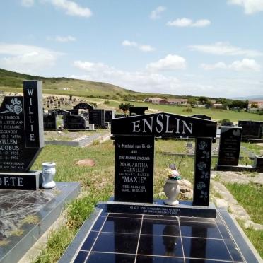 ENSLIN Margaritha Cornelia nee MARX, BAKER 1920-2011