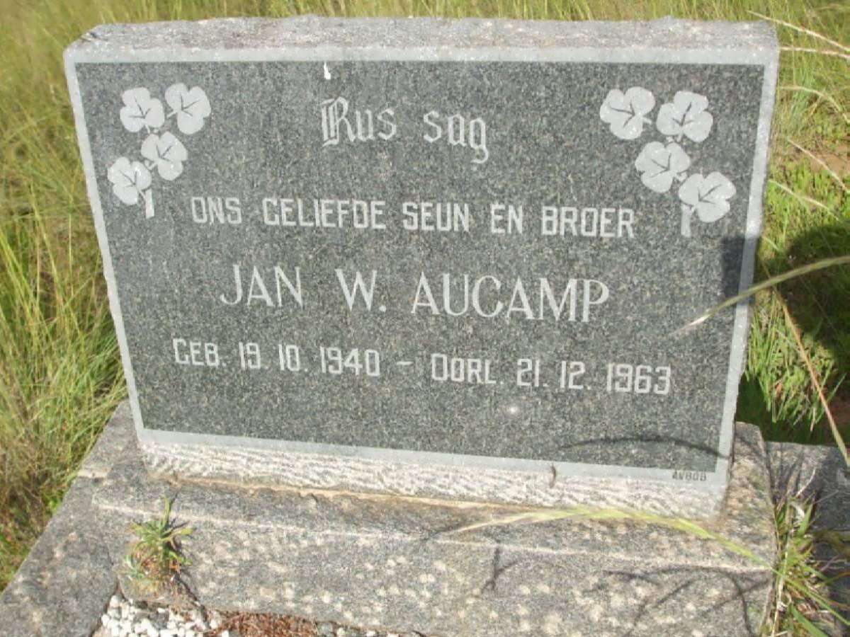AUCAMP Jan W. 1940-1963