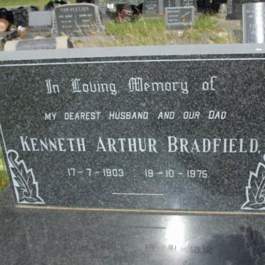 BRADFIELD Kenneth Arthur 1903-1975