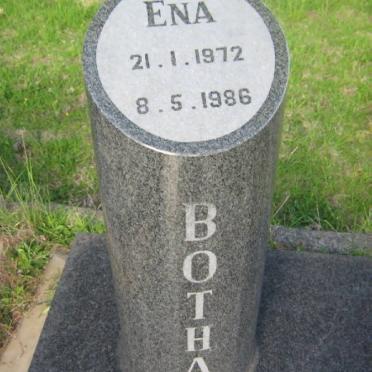 BOTHA Ena 1972-1986