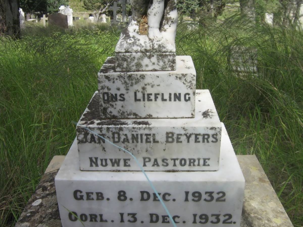 BEYERS Jan Daniel 1932-1932