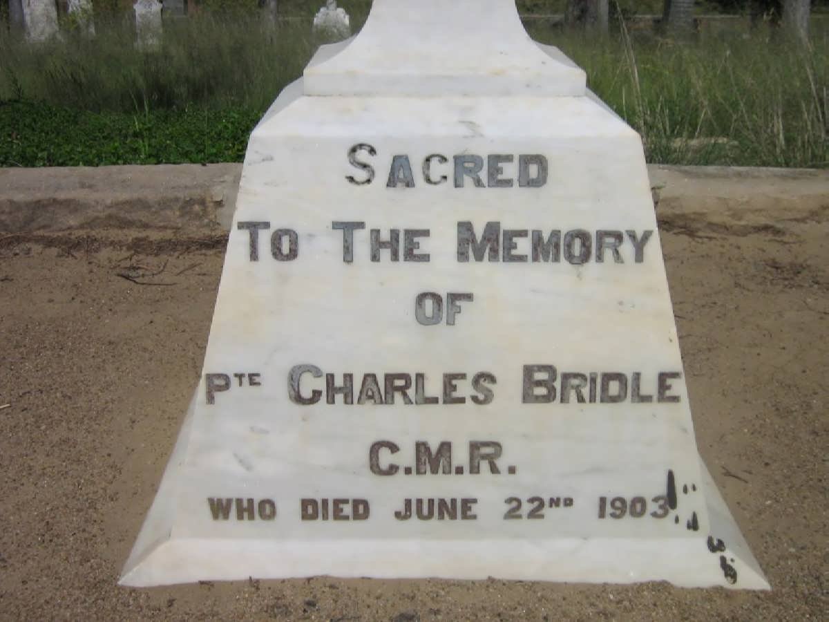 BRIDLE Charles -1903