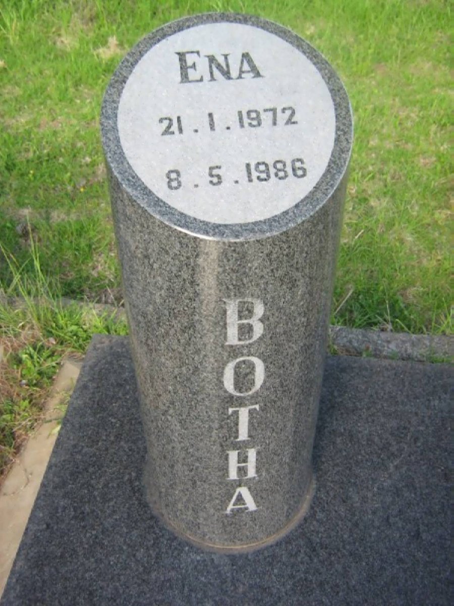 BOTHA Ena 1972-1986