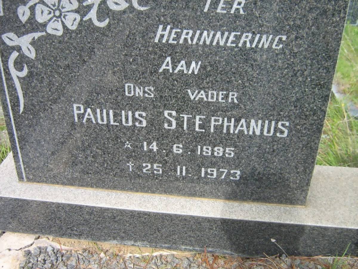 BOTHA Petrus Stephanus 1885-1973