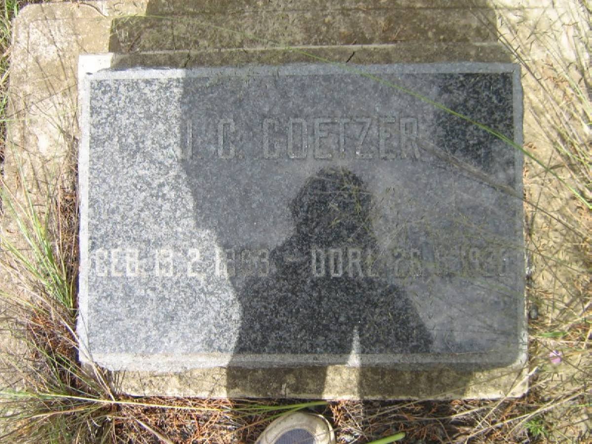 COETZER J.C. 1863-1929