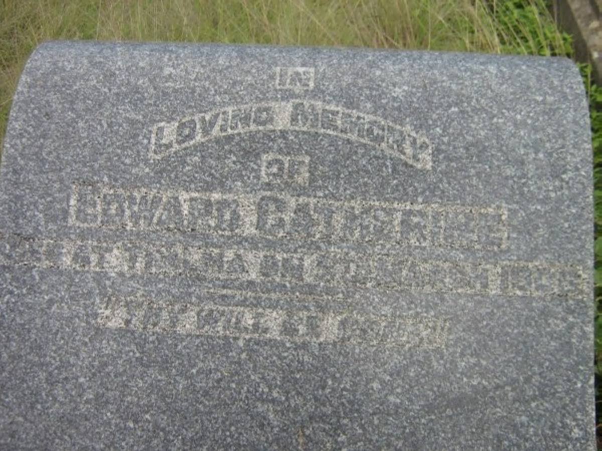 CATHERINE Edward -1906