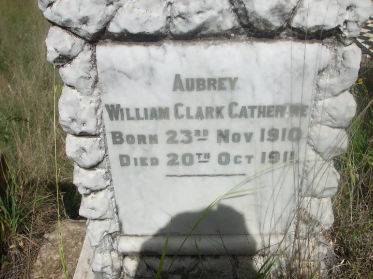CATHERINE Aubrey William Clark 1910-1911
