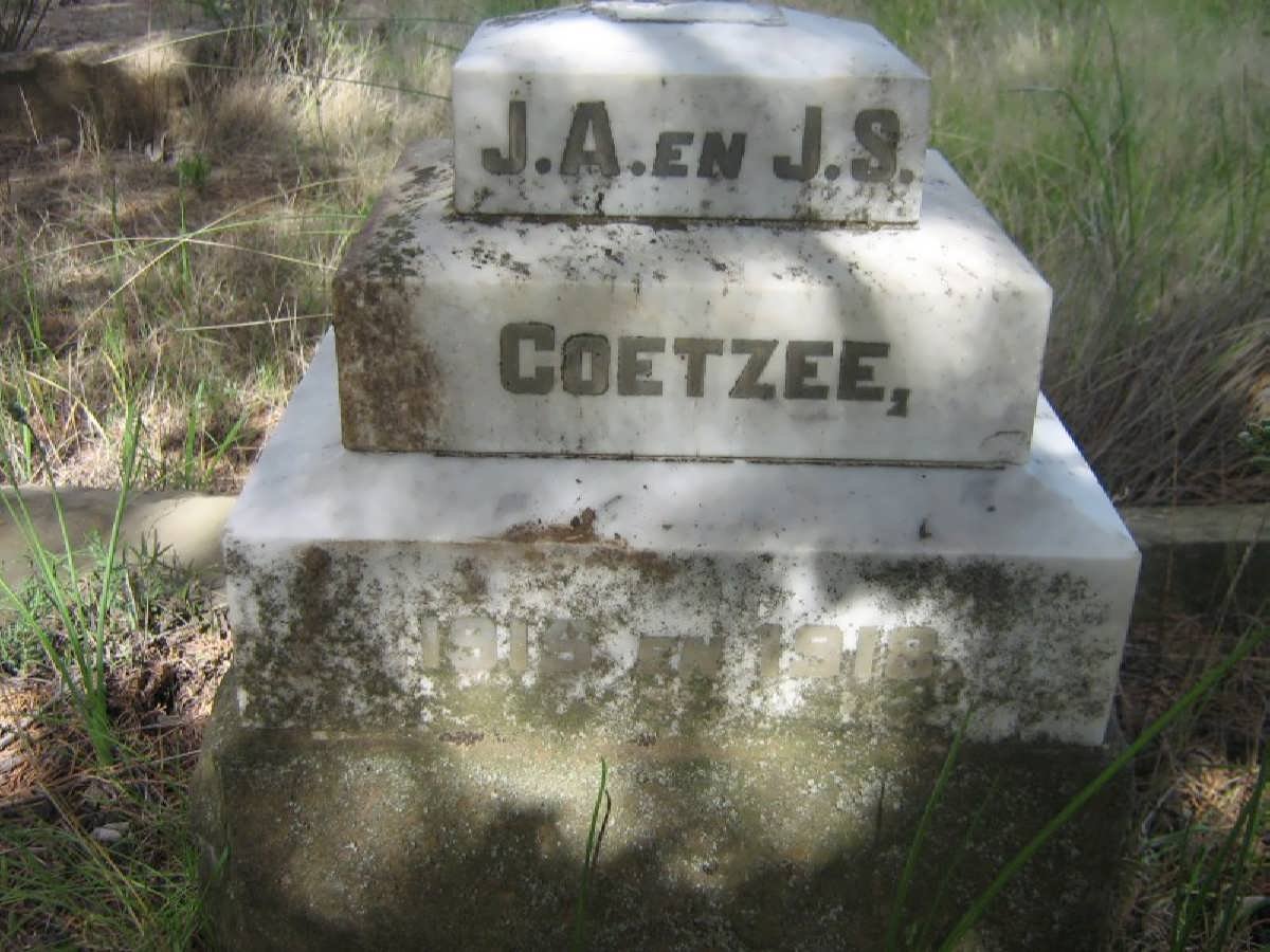 COETZEE J.A. -1915 &amp; J.S. -1918