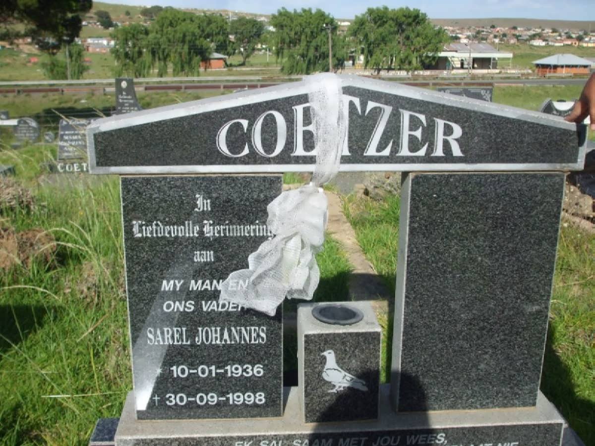 COETZER Sarel Johannes 1936-1998