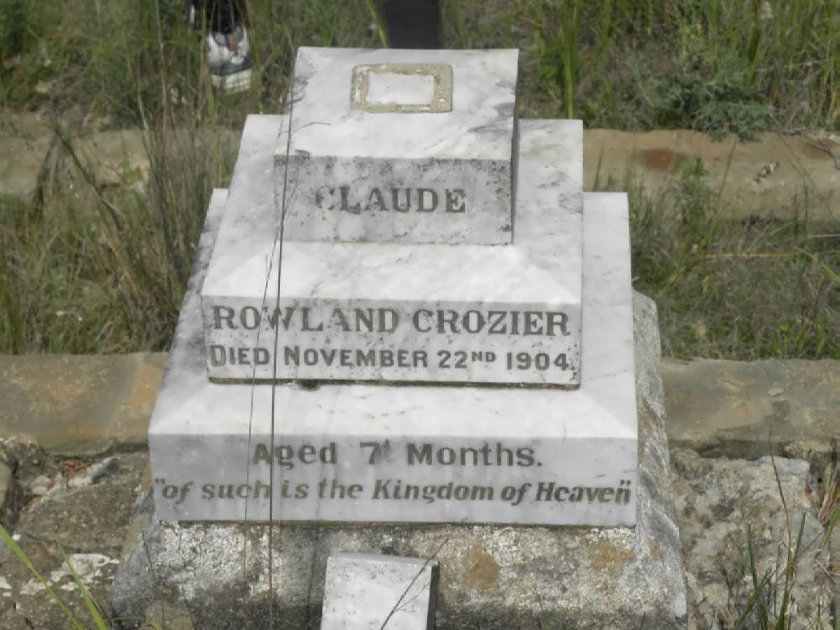 CROZIER Claude Rowland -1904