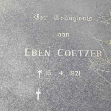 COETZER Eben 1921-