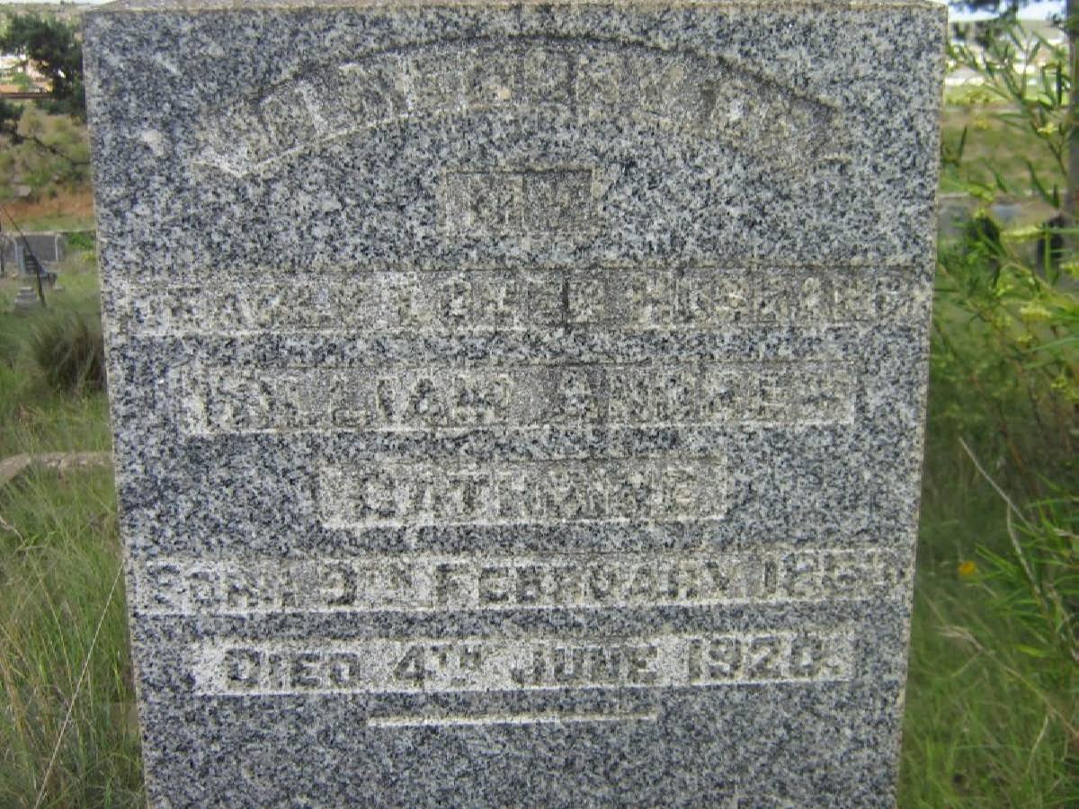 CATHERINE William Andres 1868-1920