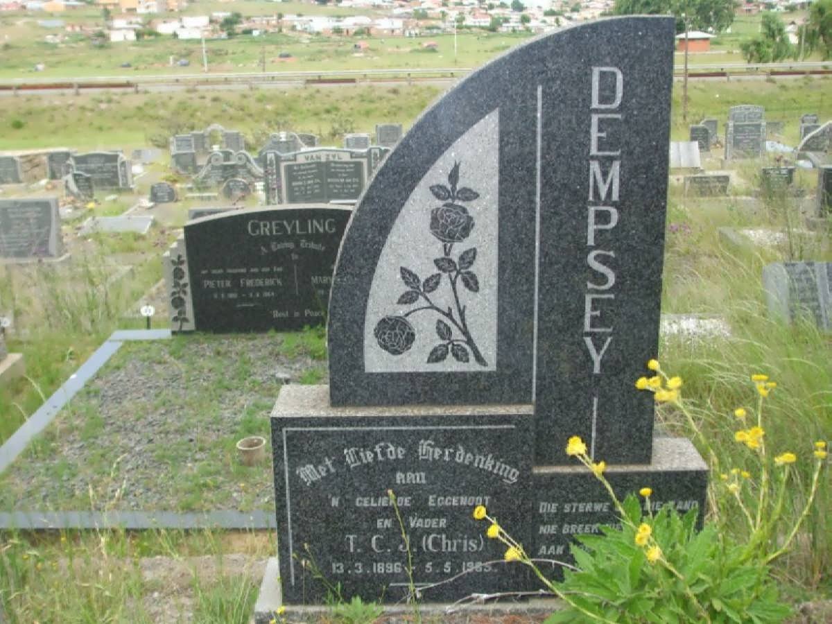DEMPSEY T.C.J. 1896-1965