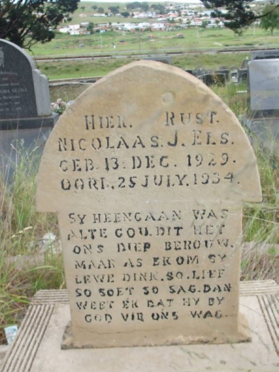 ELS Nicolaas J. 1929-1934