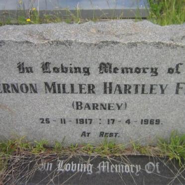 FIELD Vernon Miller Hartley 1917-1969