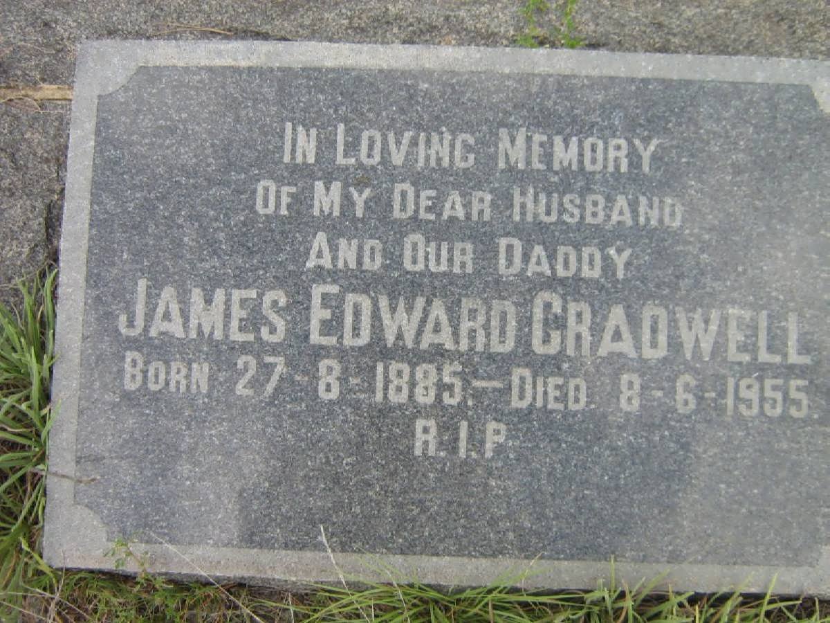GRADWELL James Edward 1885-1955