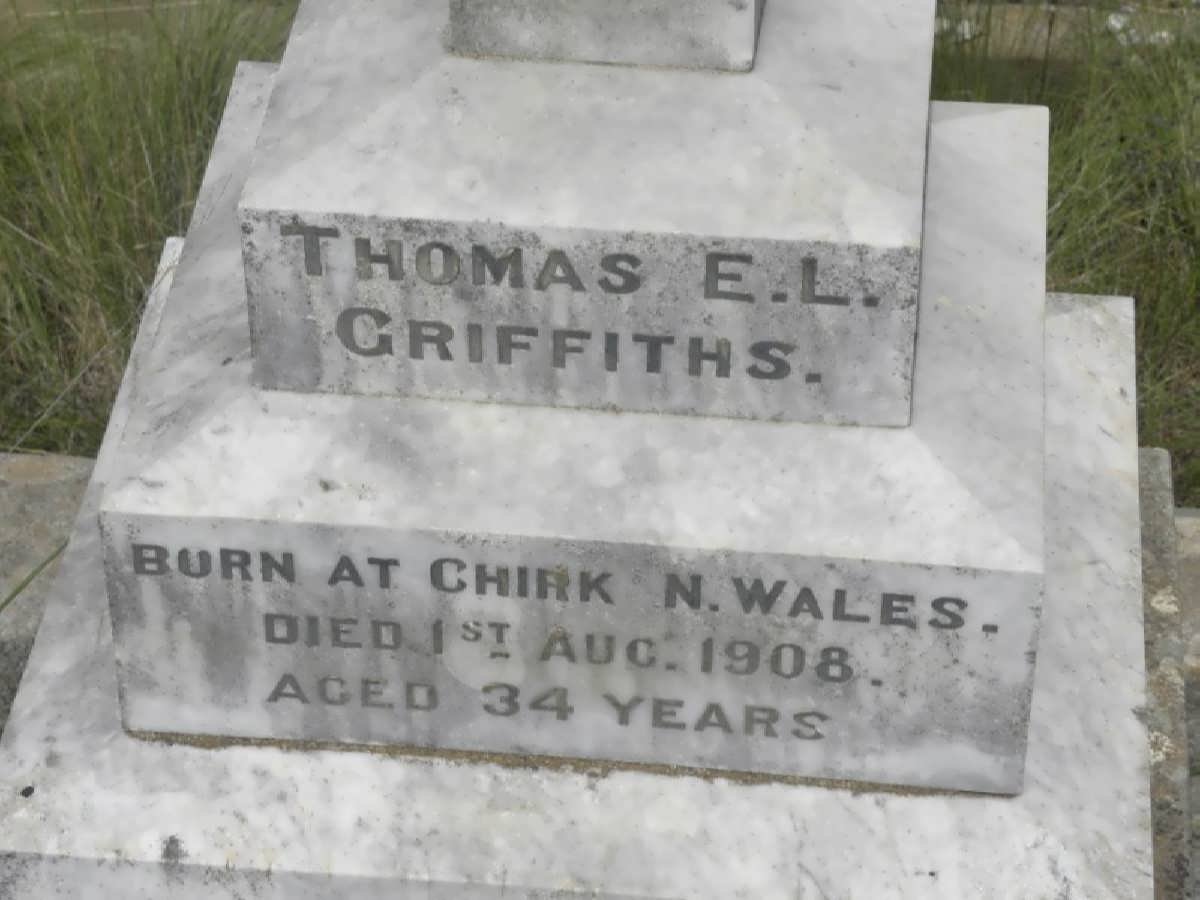 GRIFFITHS Thomas E.L. -1908