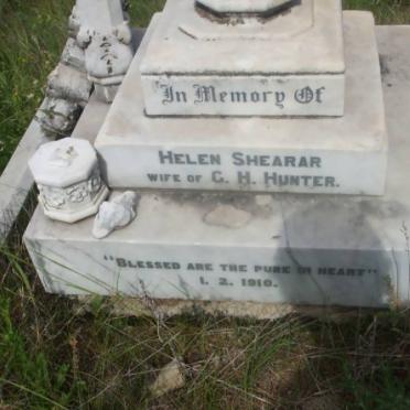 HUNTER Helen nee SHEARAR -1910