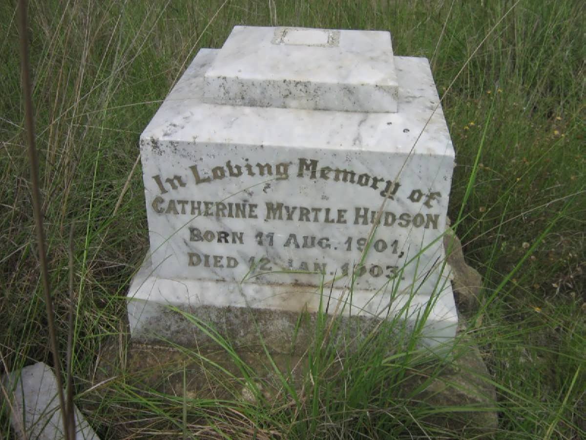 HUDSON Catherine Myrtle 1901-1903