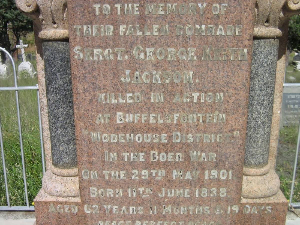 JACKSON George Keith 1838-1901