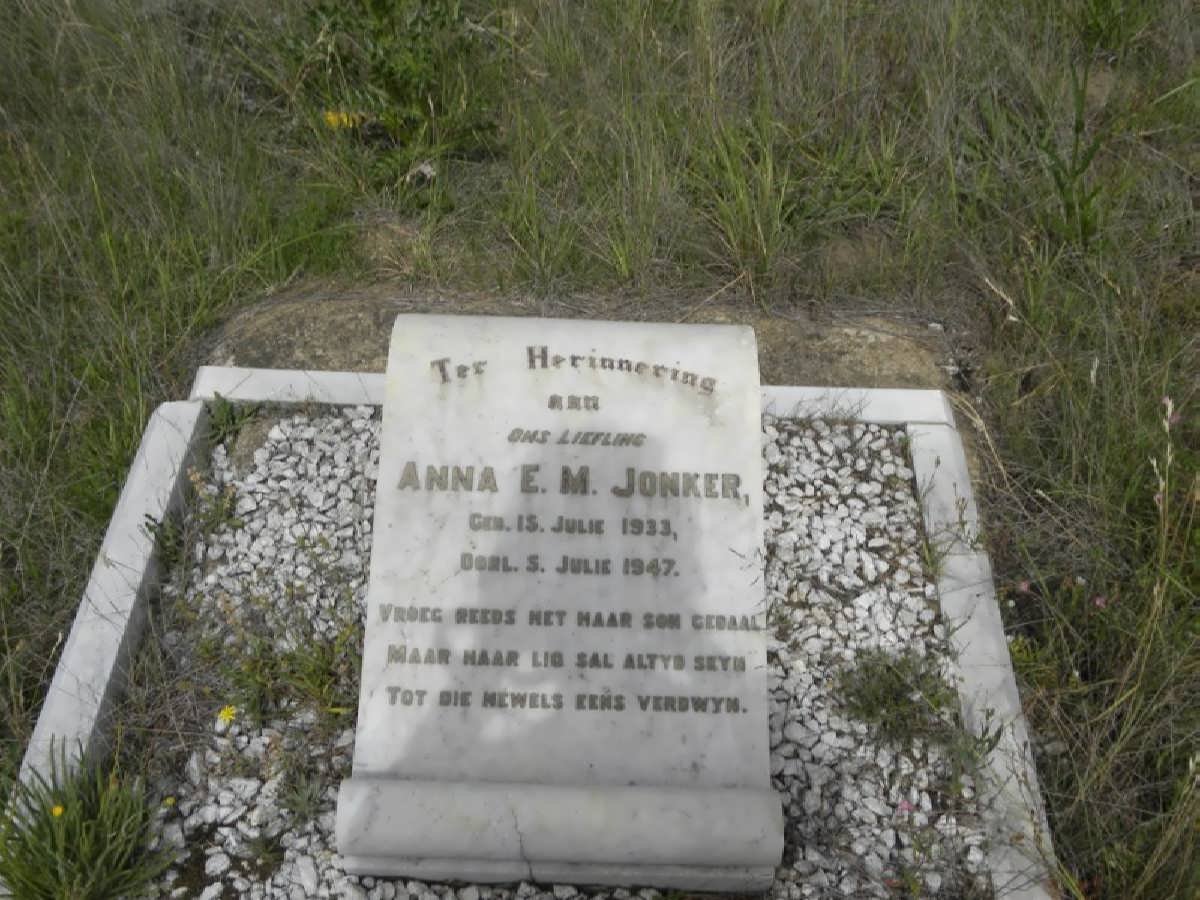JONKER Anna E.M. 1933-1947