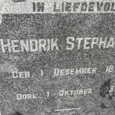 JORDAAN Hendrik Stephanus 1872-1957