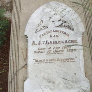 LABUSCHAGNE A.J.T. 1907-1925