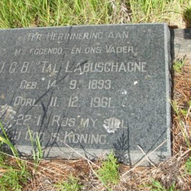LABUSCHAGNE J.G.B. 1893-1961
