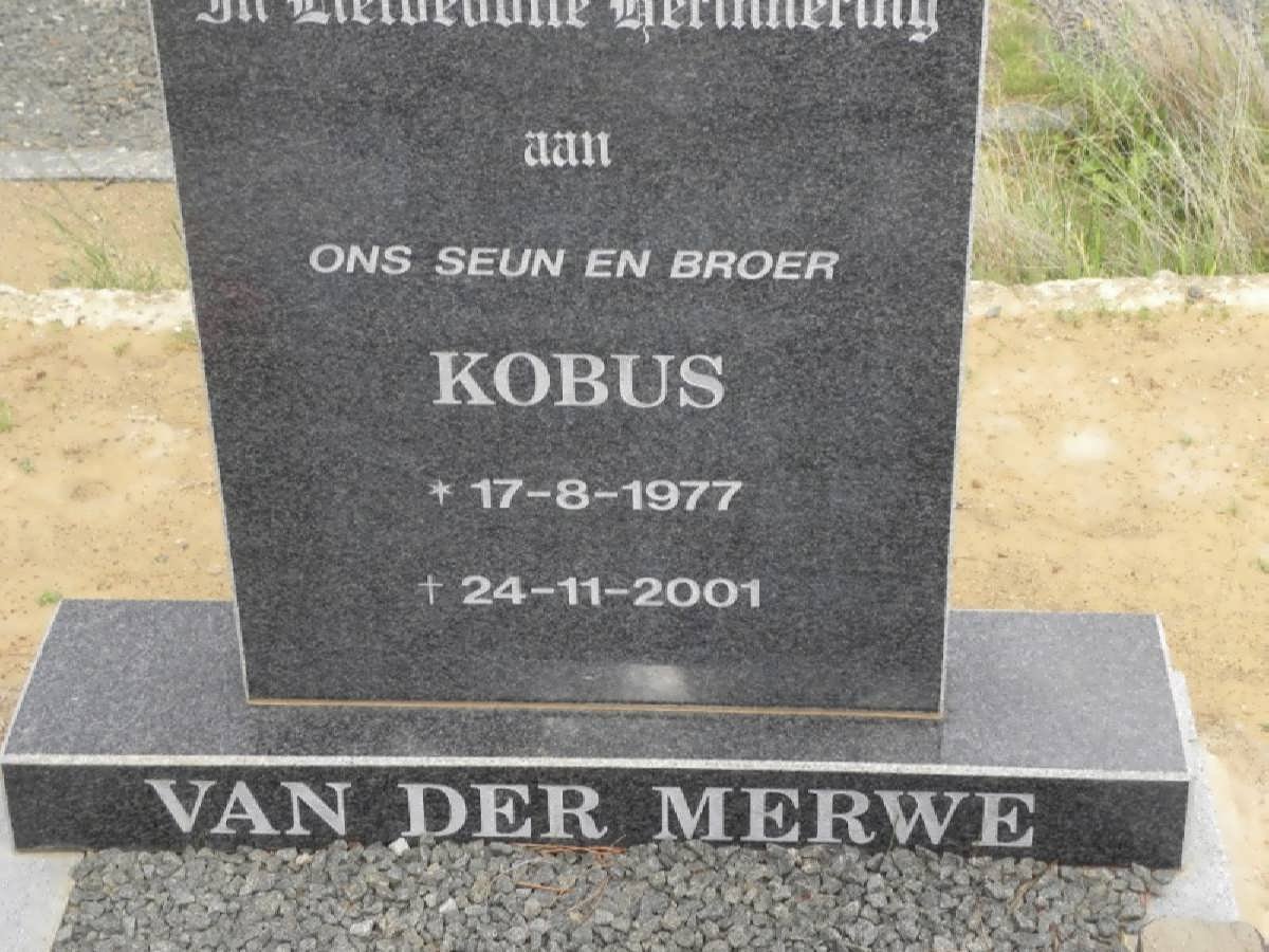 MERWE Kobus, van der 1977-2001