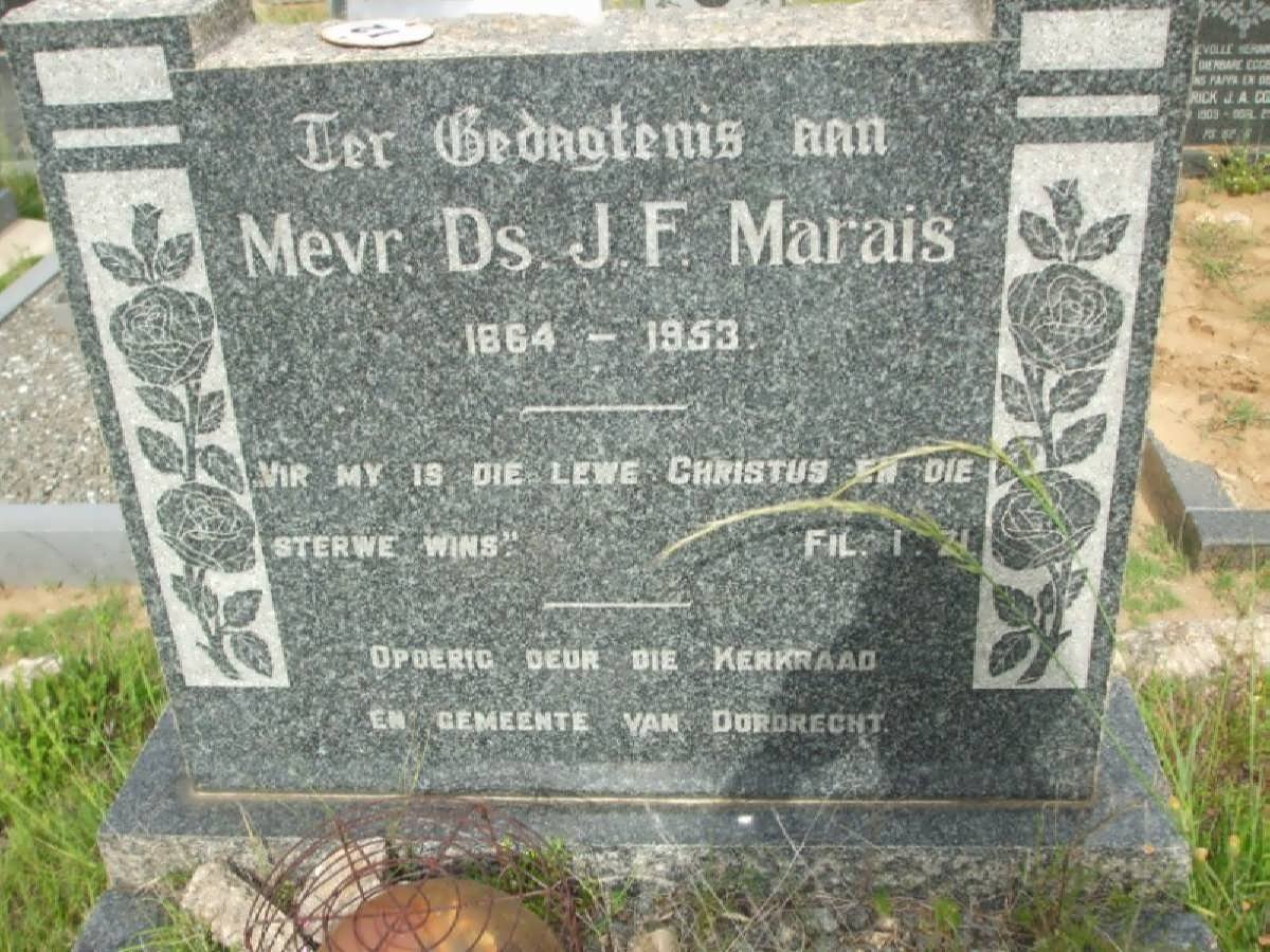 MARAIS J.F. 1864-1953