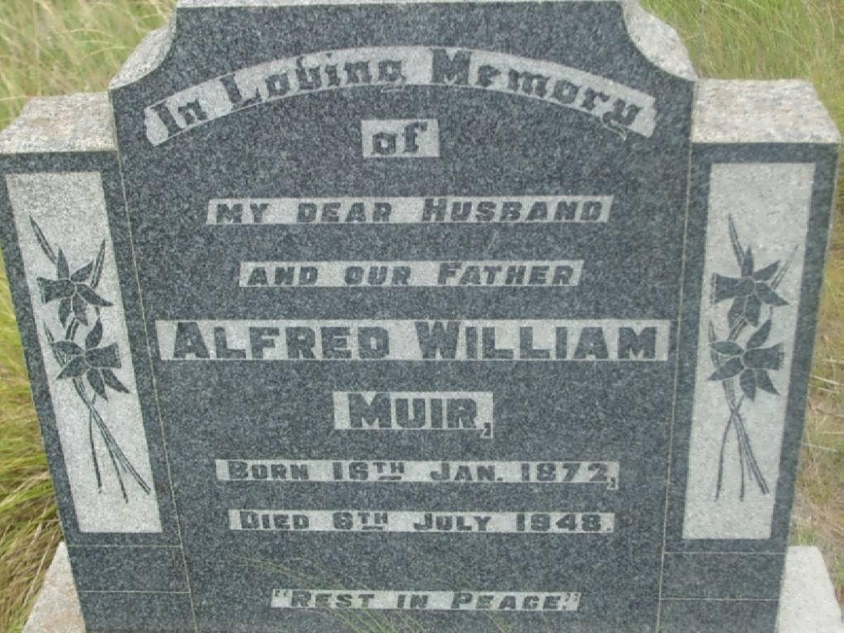 MUIR Alfred William 1872-1948