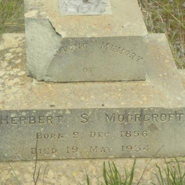 MOORCROFT Herbert S. 1856-1934